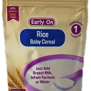 EARLY ON INFANT RICE CEREAL 8oz 12PK