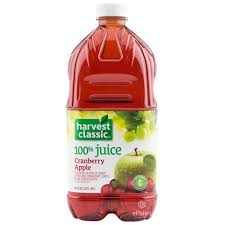 HARVEST CLASSIC CRAN APPLE JUICE 64oz 8PK