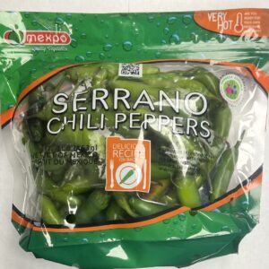 OK PRODUCE PEPPERSERRANO  1 LBS 20 PK