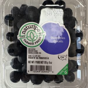 OK PRODUCE BERRY BLUEBERRY 6OZ 12 PK