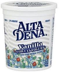 ALTA DENA VANILLA YOGURT 32oz 6PK