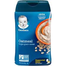 GERBER OATMEAL 16oz 6PK
