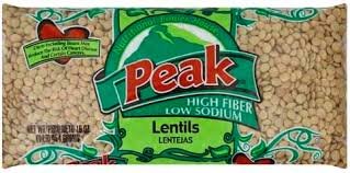 PEAK LENTILS 16oz 24PK