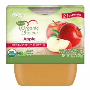MOM'S ORGANIC Apple 4oz 20 pk