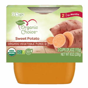 MOM'S ORGANIC SWEET POTATO 4oz 10 pk