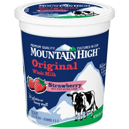 MOUTAIN HIGH STRAWBERRY 32 OZ 6PK