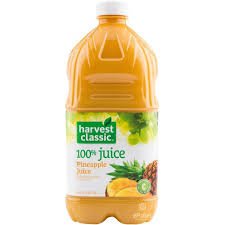 HARVEST CLASSIC PINEAPPLE JUICE 64oz 8PK
