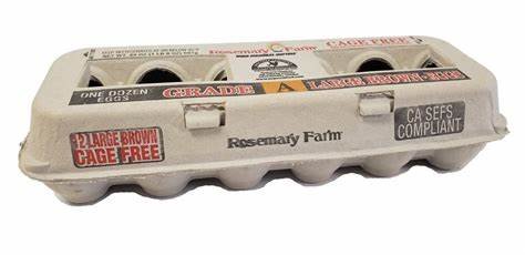 ROSEMARY FARM EGGS DOZEN 15 PK