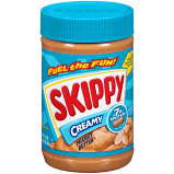 11205 SKIPPY CREAMY PEANUT BUTTER 16.3oz 12PK