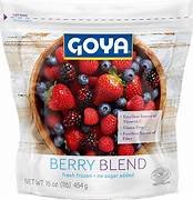 GOYA FROZEN MIXED BERRIES 16 oz 12 PK
