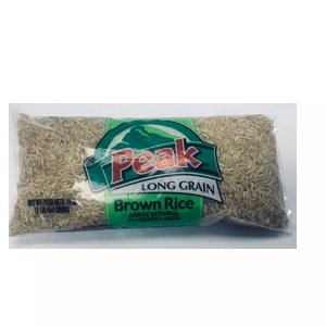 PEAK BROWN RICE 16oz 24PK