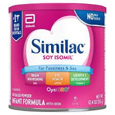 SIMILAC ISOMIL POWDER 12.4oz 6PK