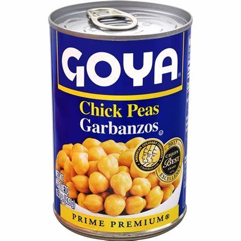 GOYA GARBANZO BEANS CAN 15.5oz 24 PK