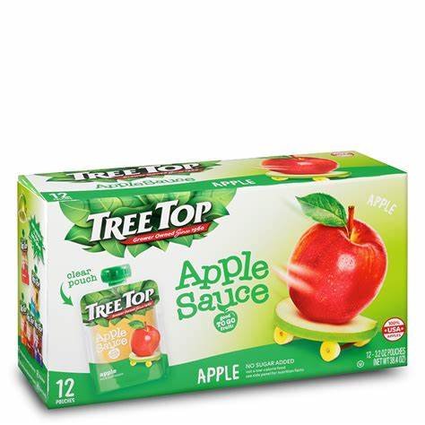 TREE TOP APPLE SAUCE 3.2 OZ 48 PK