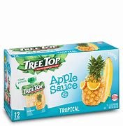TREE TOP TROPICAL APPLE SAUCE 3.2 OZ 48 PK